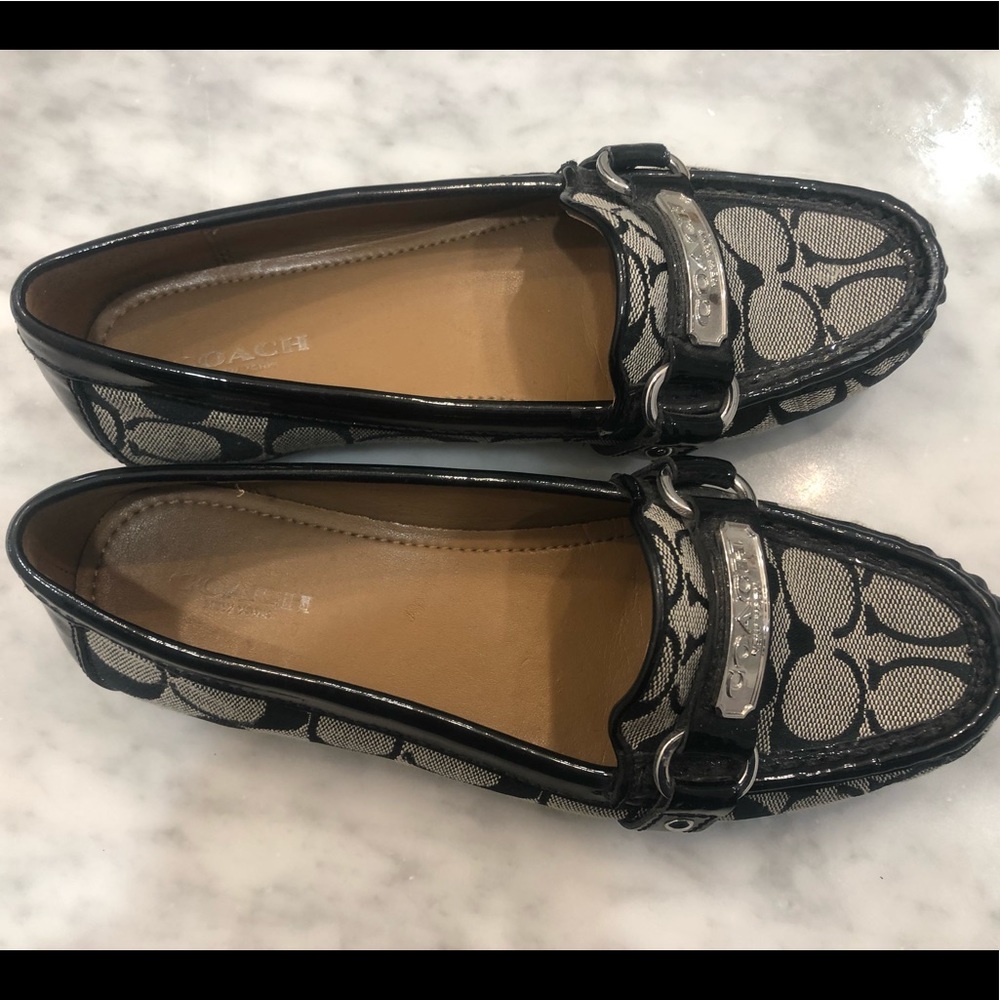 Authentic Coach classic loafers